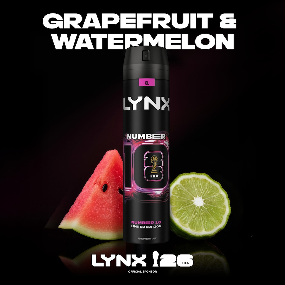 image 1 of Lynx Men Number 10 48h Deodorant Bodyspray Aerosol 250ml