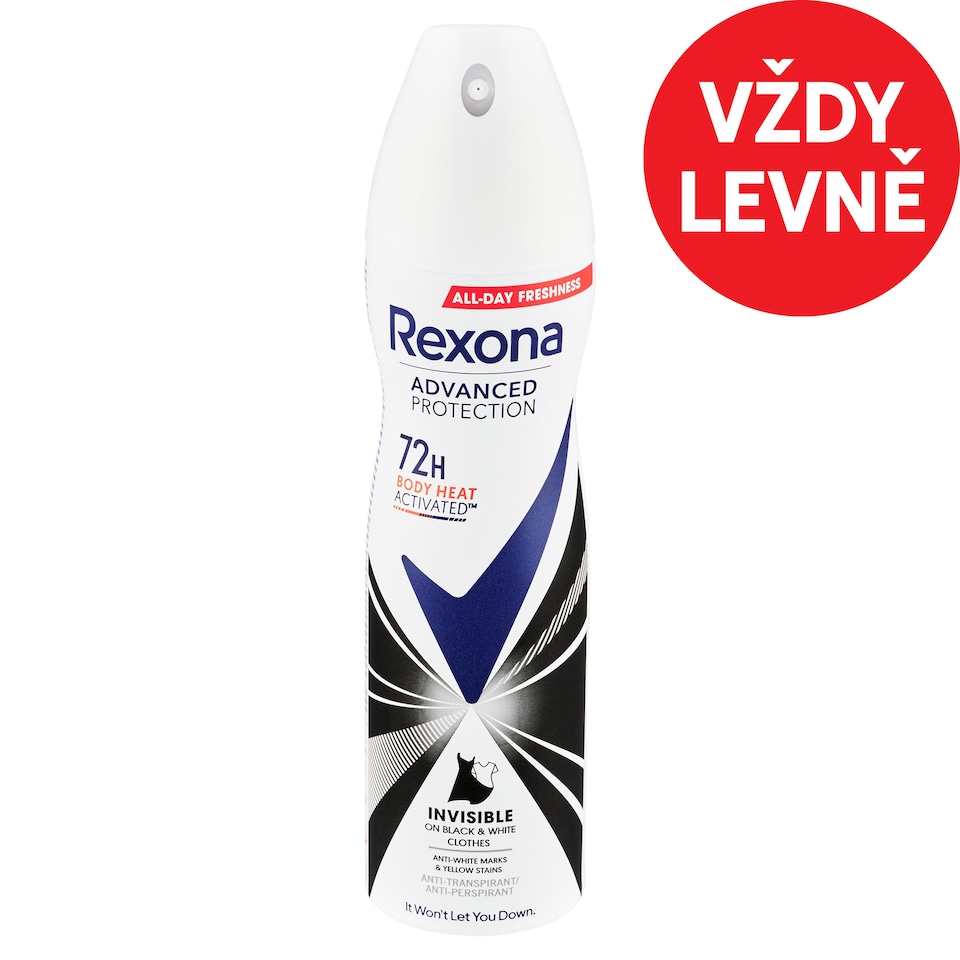 image 1 of Rexona Advanced Protection Invisible Antiperspirant Spray 150ml