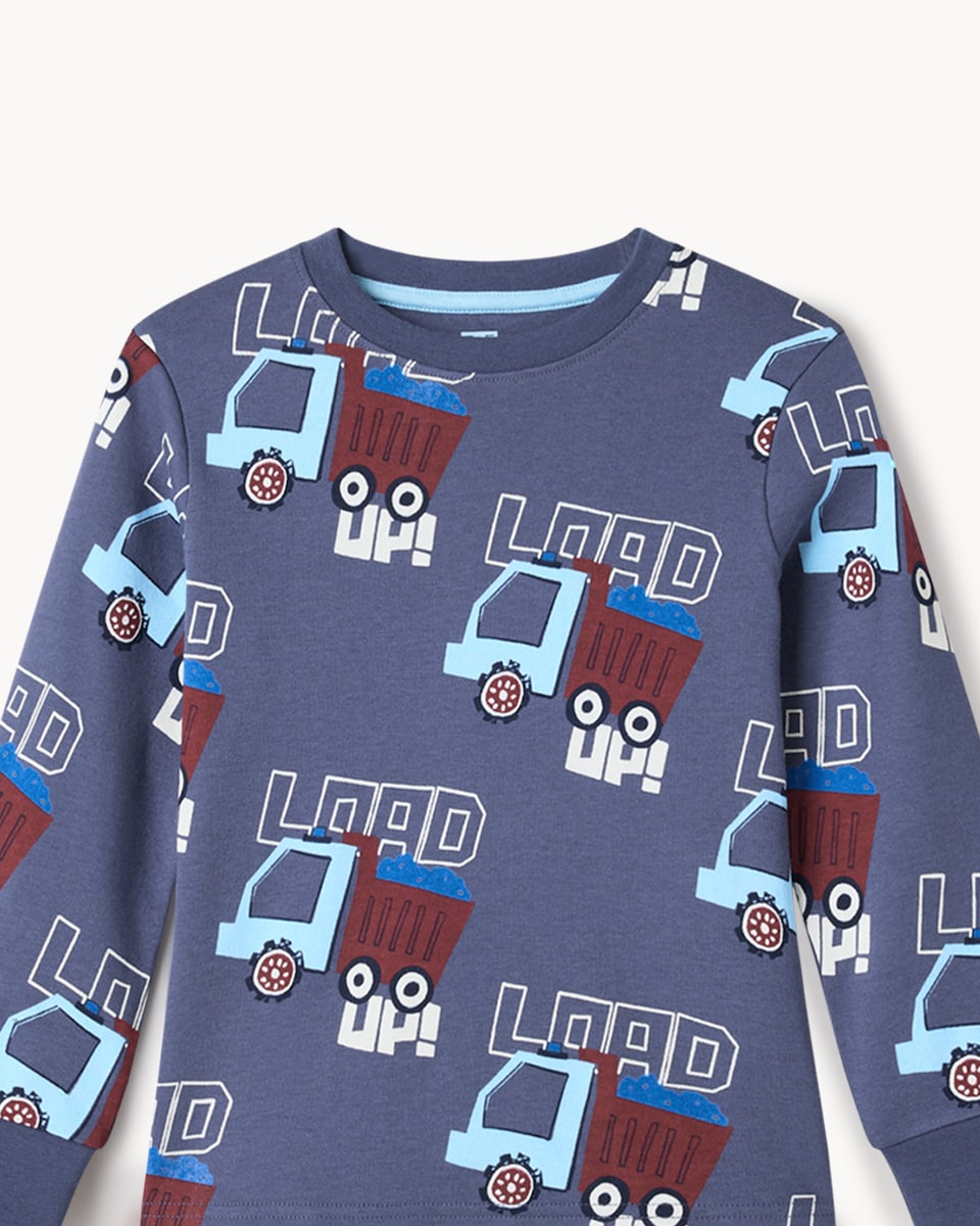 image 1 of F&F Boys 2-Pack Pure Cotton Printed Pyjama Sets in Multi