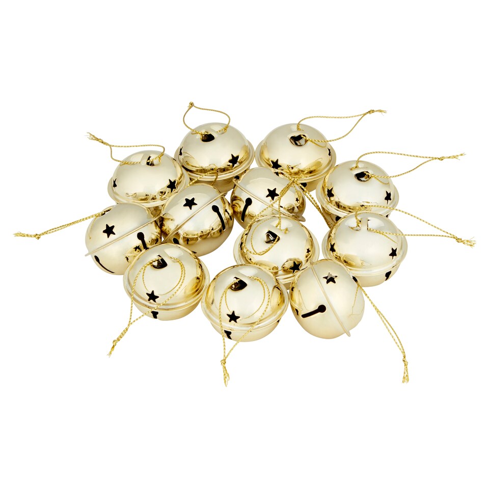 Tesco 12 Pack Hanging Bells