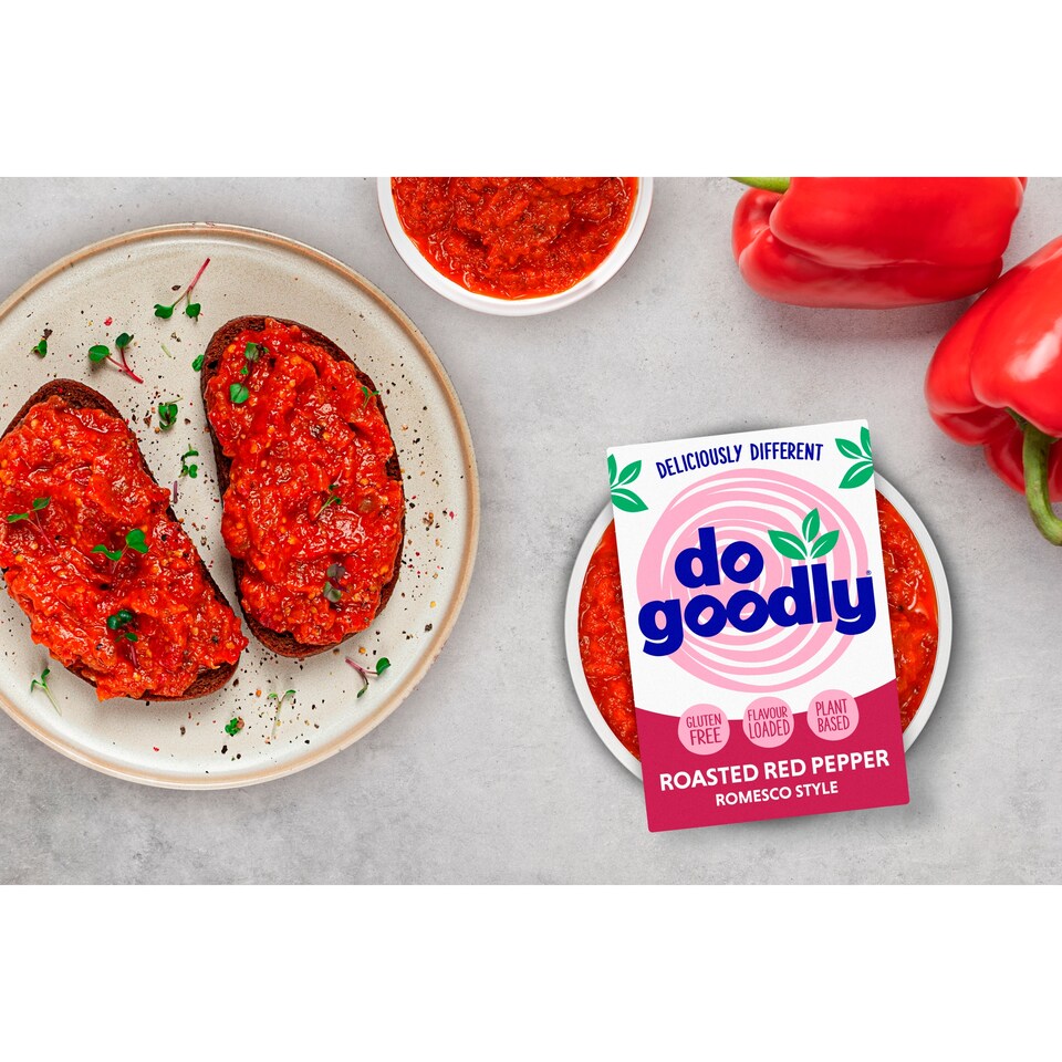 image 1 of Do Goodly Dips Roasted Red Pepper 150g