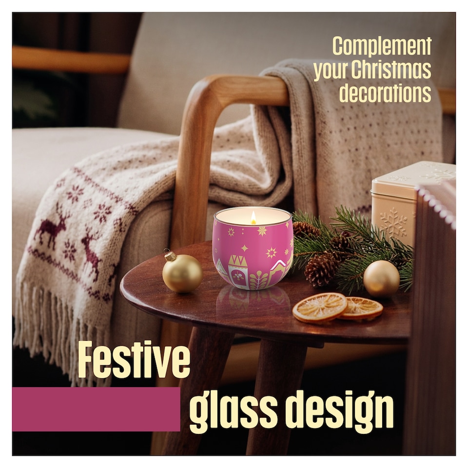 image 1 of Glade Frosted Floral Cherries Candle 108g