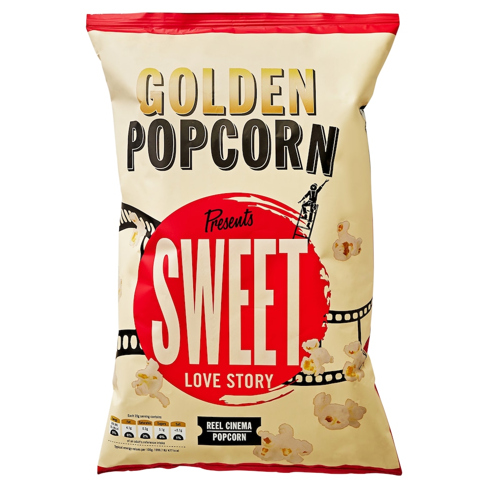 Golden Popcorn Sweet Love Story 80g