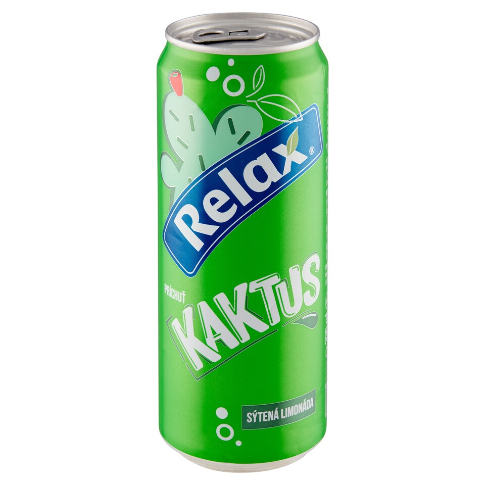 Relax Sýtená limonáda príchuť kaktus 330 ml