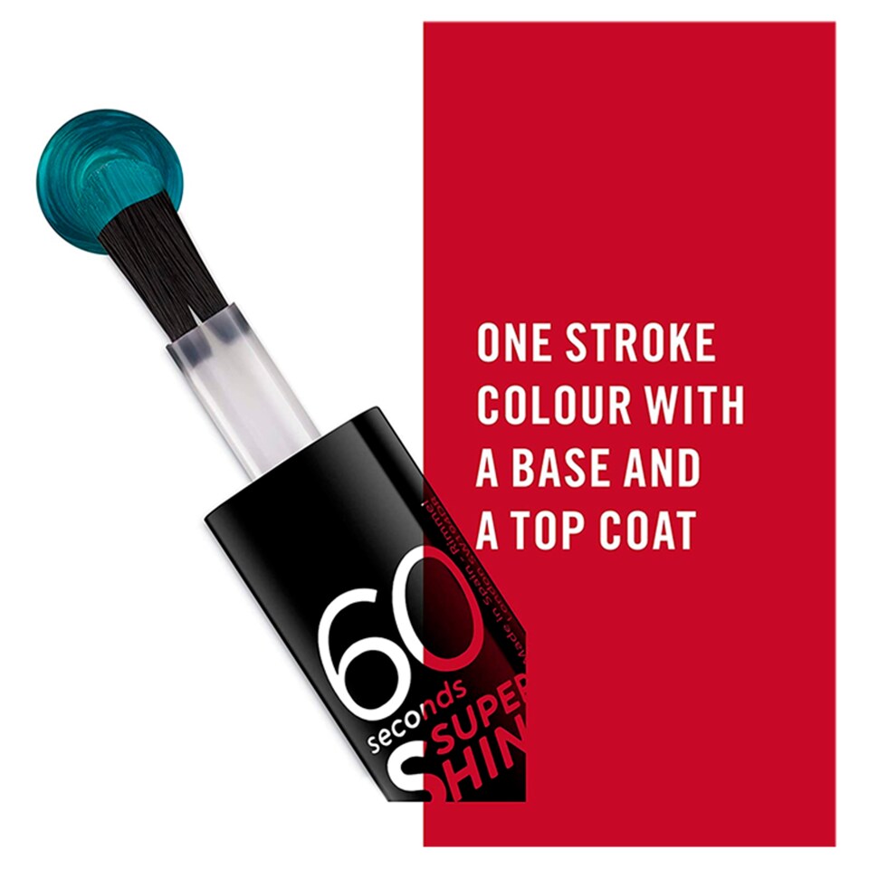 image 1 of Rimmel 60 Seconds Nailpolish 721 Siren 8Ml