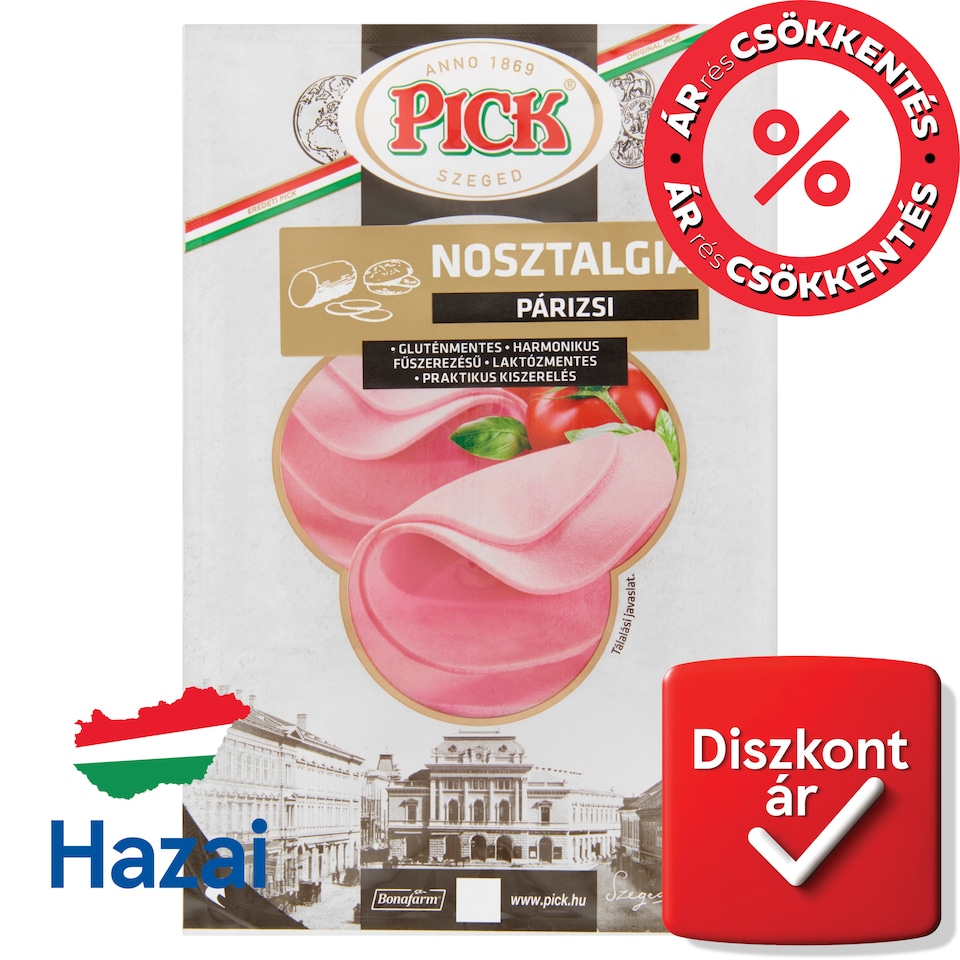 PICK Nosztalgia párizsi szeletelt 100 g  1. kép