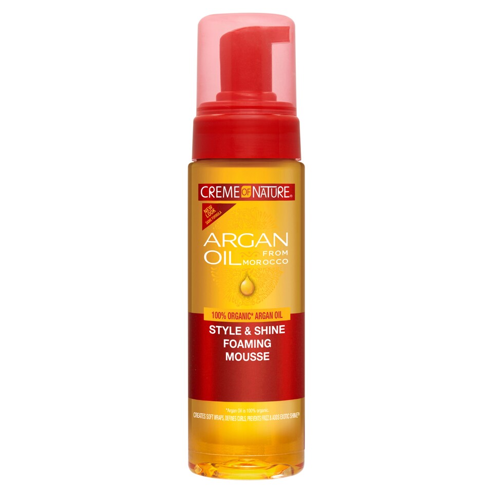 image 1 of Creme Of Nature Argan Oil Foaming Mousse 207Ml