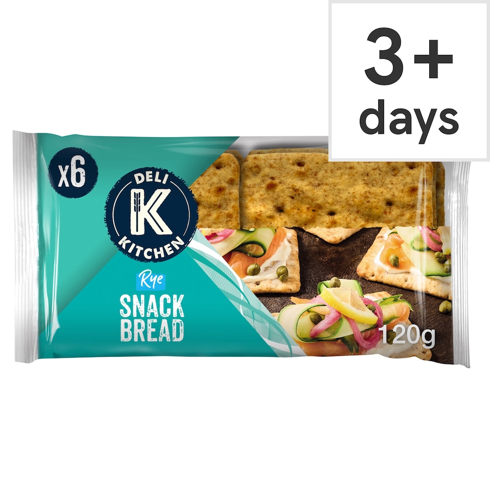 image 1 of Deli Kitchen 6 Rye Snackbreads