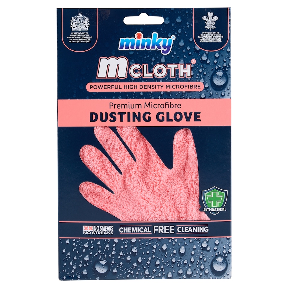 Minky Microfibre Cloth Dusting Glove