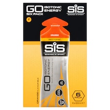 SiS GO Isotonic Energy Gel - Orange 6 x 60ml