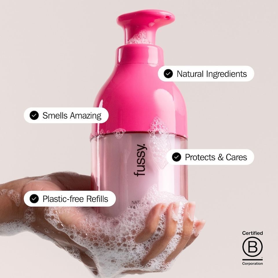 image 1 of Fussy Natural Body Wash Refill Coconut Milk 320ml