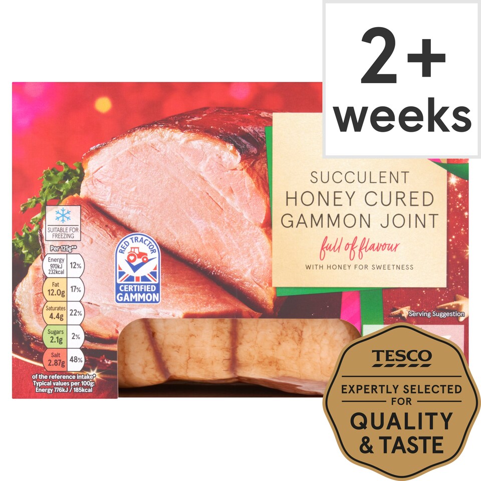 Tesco Honey Cure Gammon Joint 800G Tesco Groceries