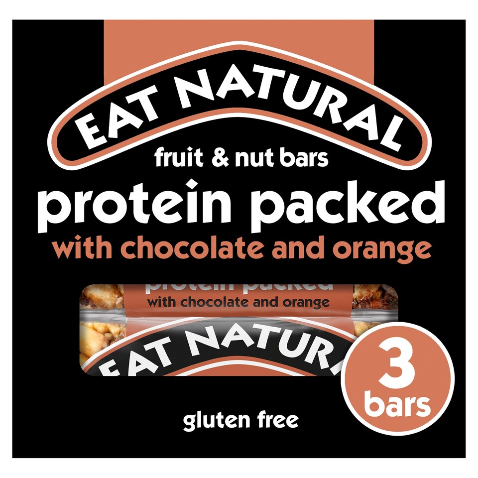 Eat Natural Protein Packed With Chocolate & Orange 3X45g