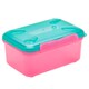 image 1 of Smash Mint/Pink Leakproof Lunchbox 1.1L