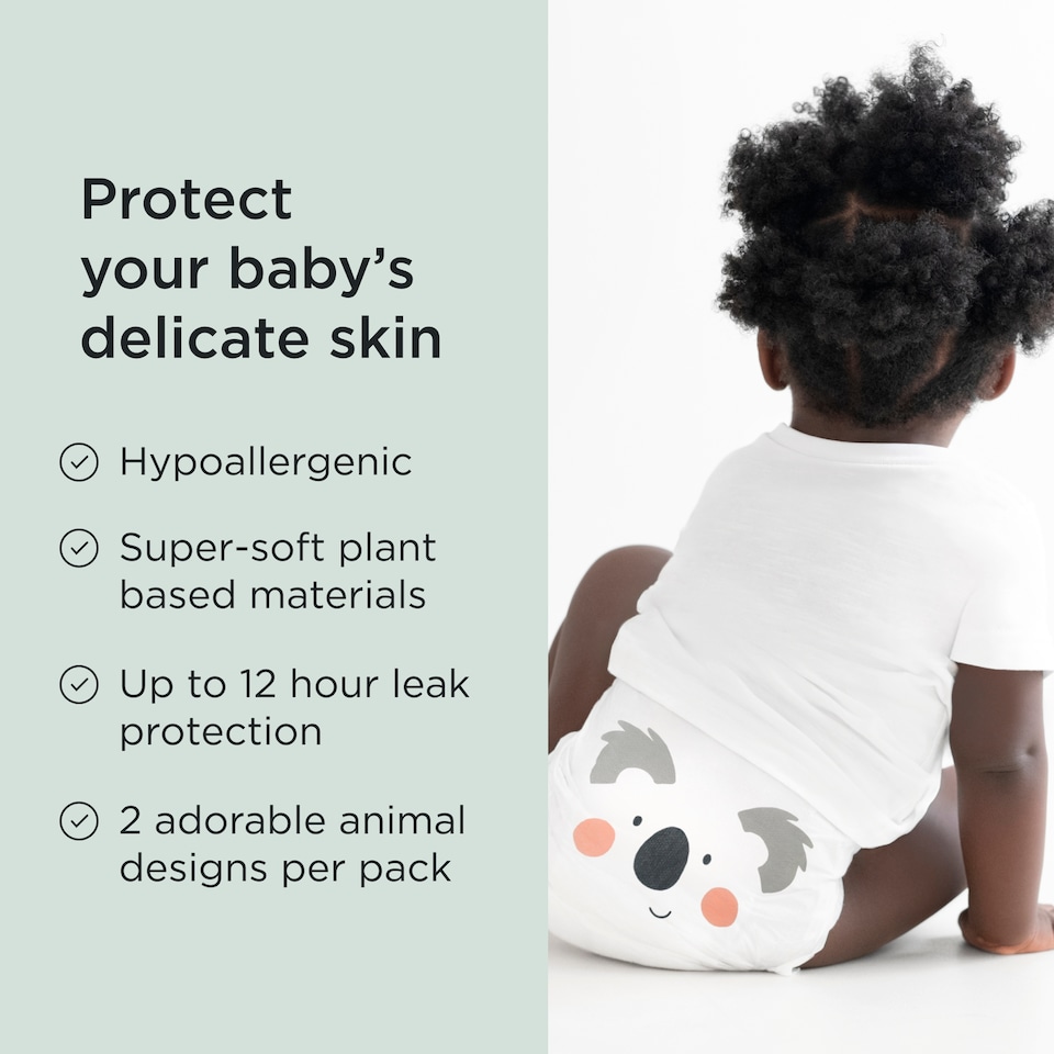 image 1 of Kit & Kin Nappies Size5 Tiger 30Pk 15Kg+ 33Lbs+