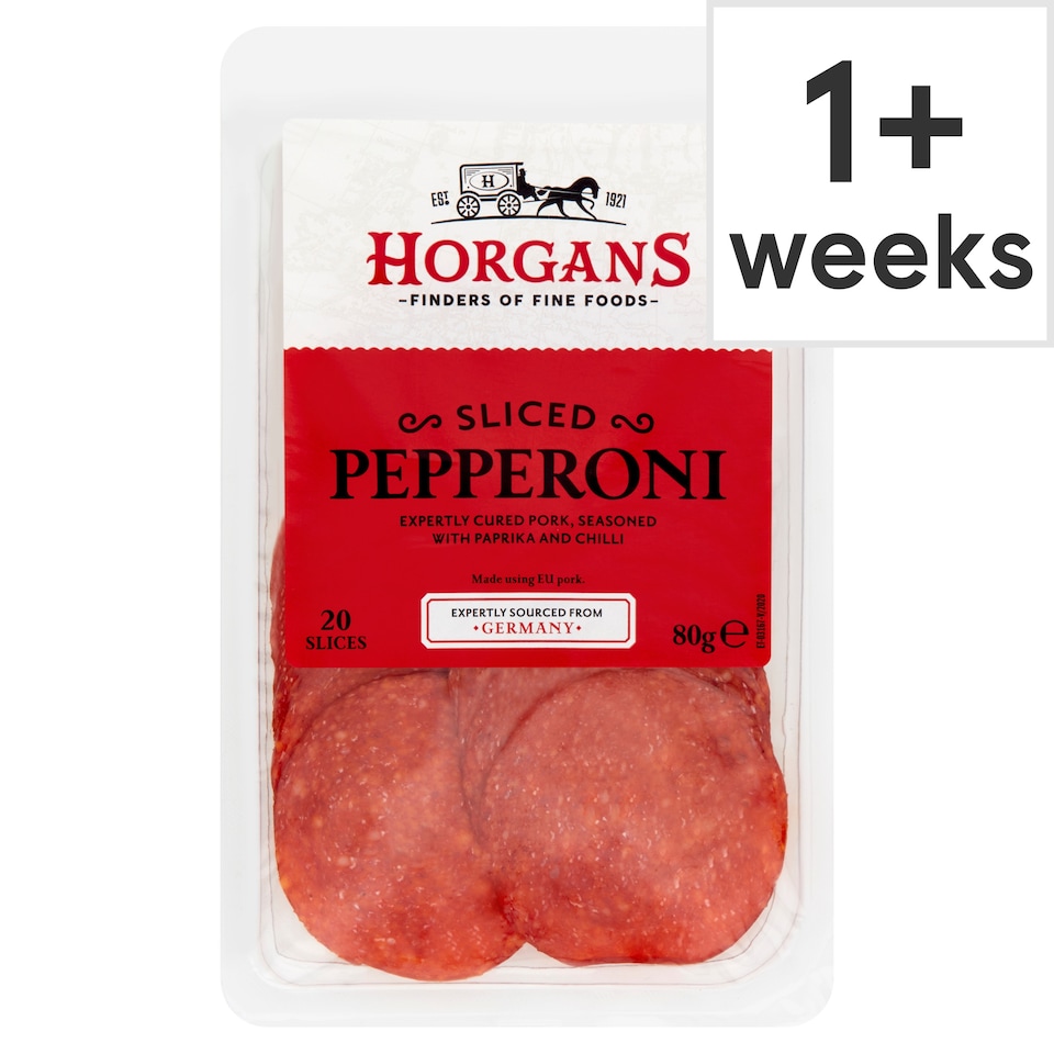 Horgan's Sliced Pepperoni 80G