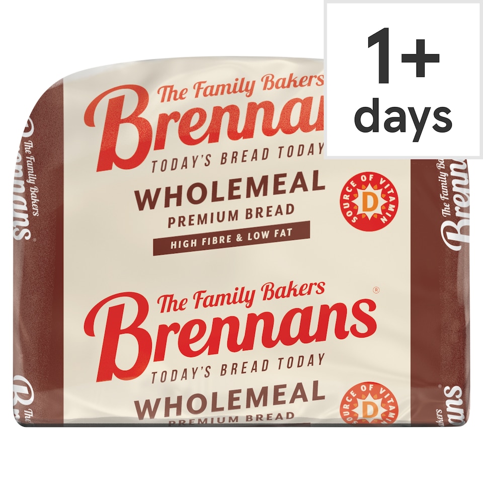 Brennans Wholemeal Half Pan 390g