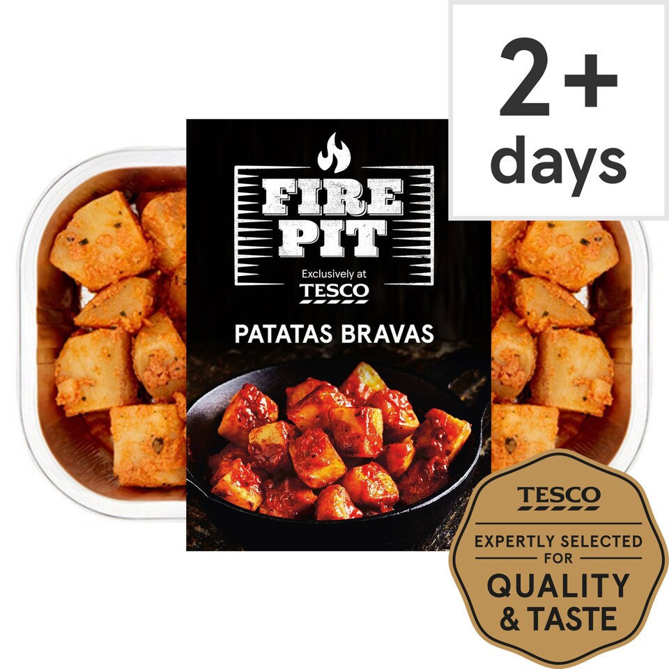 Tesco Fire Pit Patatas Bravas 400G Tesco Groceries