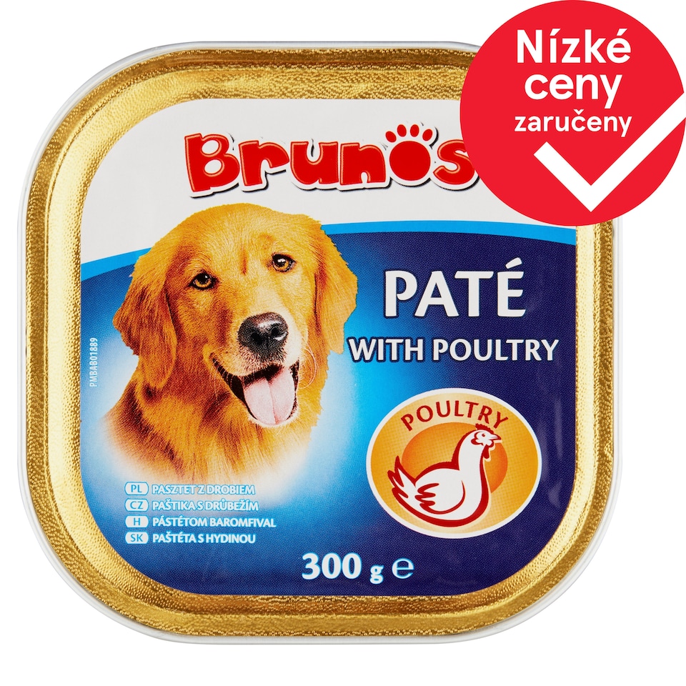 Brunos Paštika s drůbežím 300g 