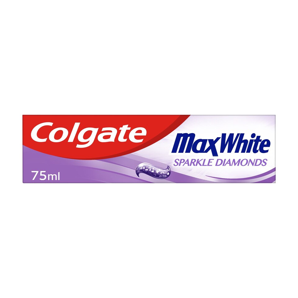 image 1 of Colgate Max White Sparkle Diamonds zubná pasta 75 ml