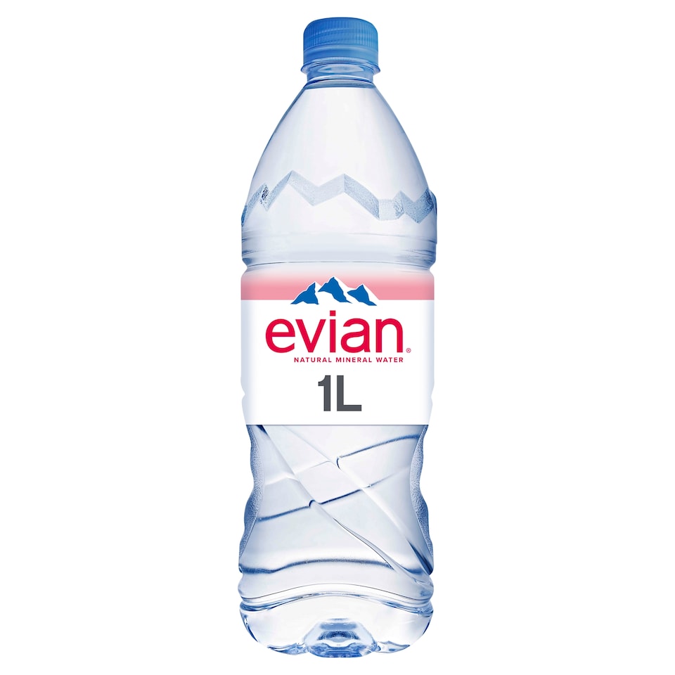 image 1 of Evian Natural Bottled Mineral Still Water 1L