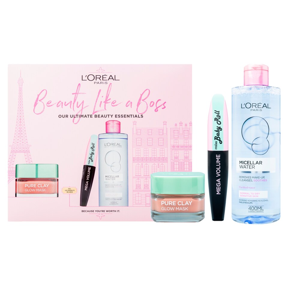 image 1 of L'oreal Paris Beauty Like A Boss Gift Set