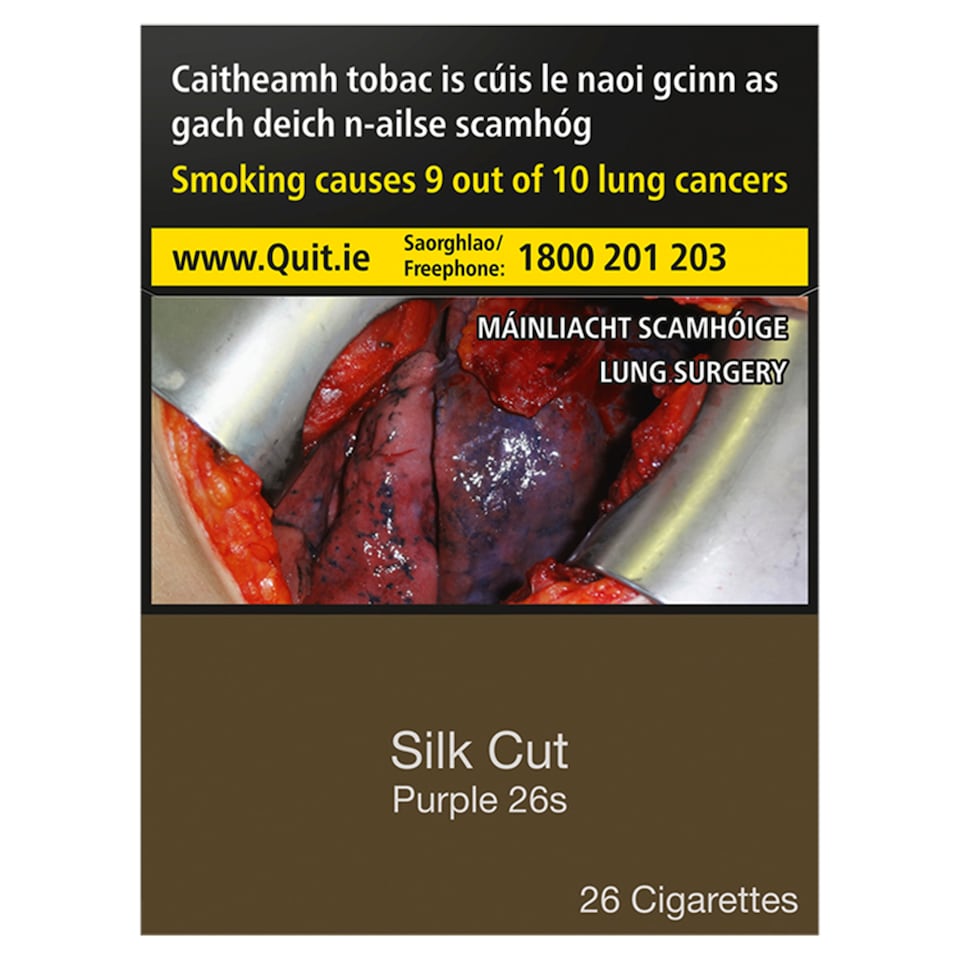 Silk Cut Purple 26 Cigarettes