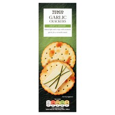 Tesco Garlic Cracker 200G