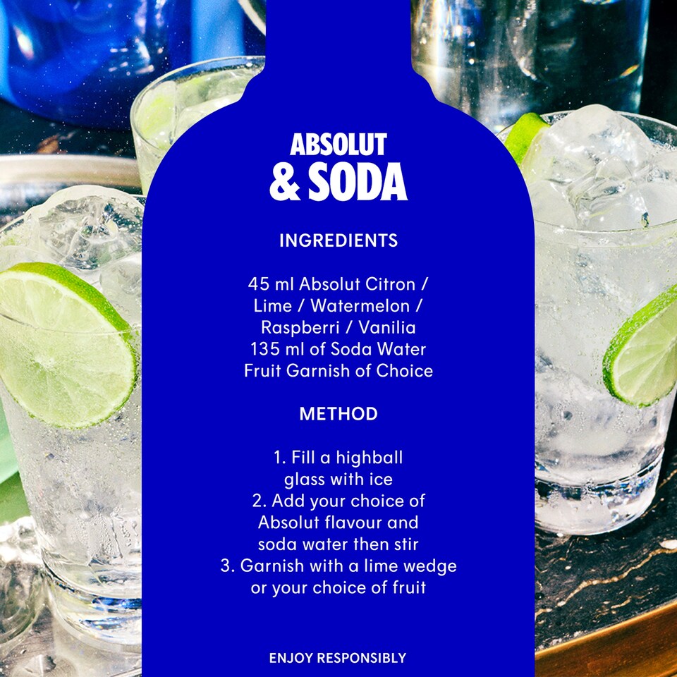 image 1 of Absolut Vodka Gift Set 5X5cl