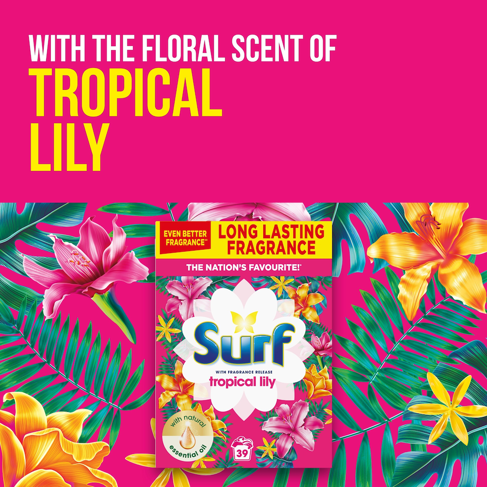 image 1 of Surf Tropical Lily Ylang Ylang Washing Powder 39Wsh 1950G