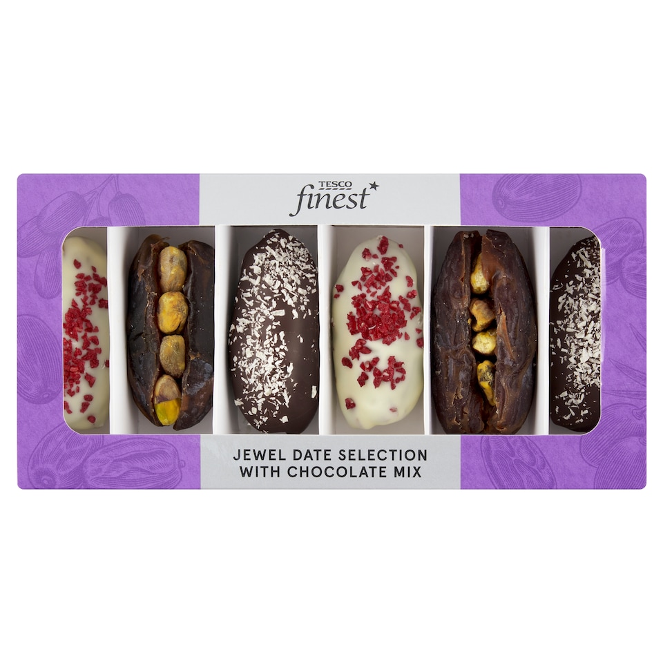 Tesco Finest datolyadesszert-válogatás 150 g