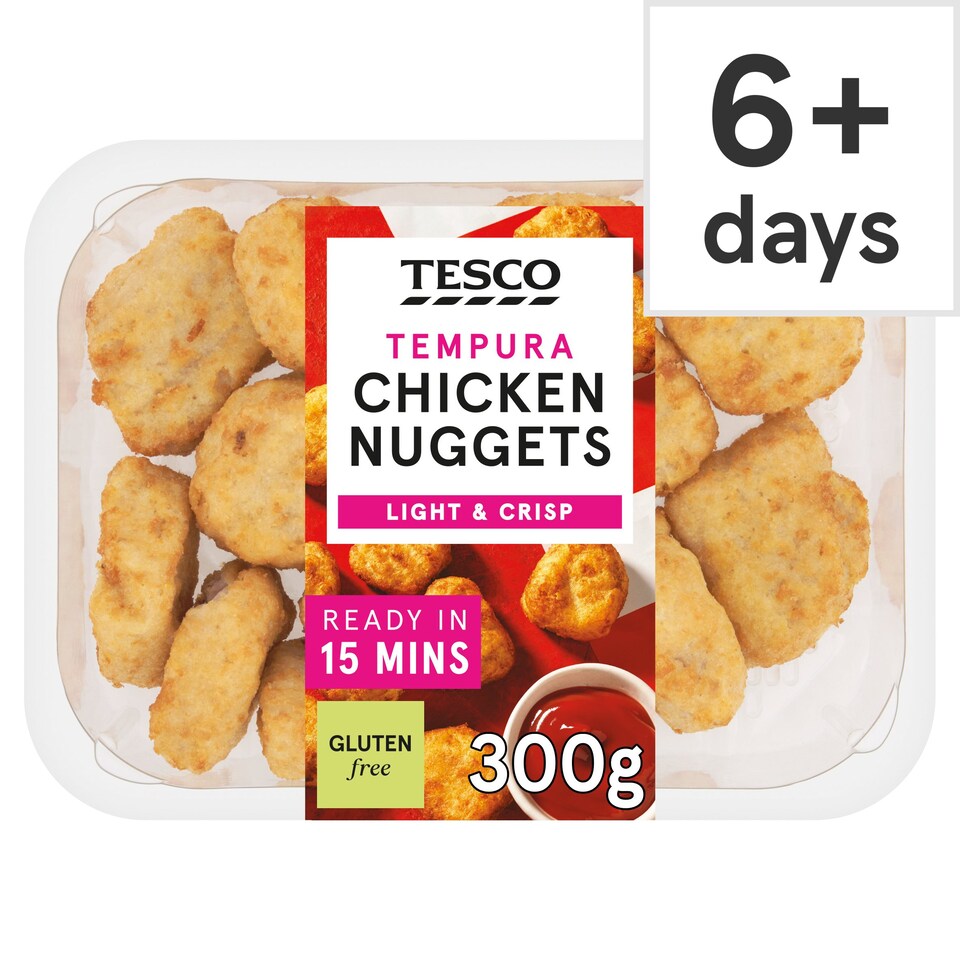 Tesco Tempura Chicken Nuggets 300g Tesco Groceries