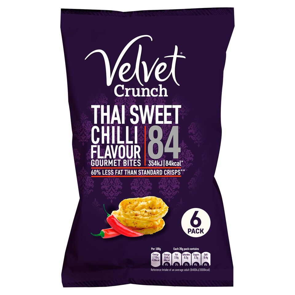 Velvet Crunch Chilli 5Pkx20g