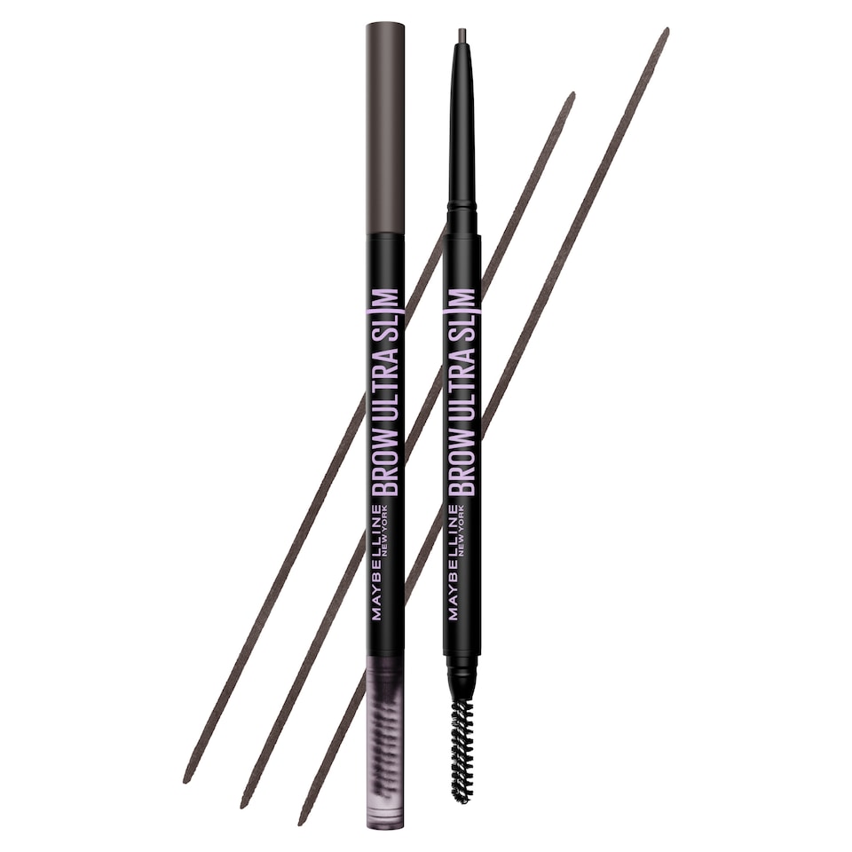 image 1 of Maybelline Brow Ultra Slim Defining Eyebrow Pencil - Black Brown