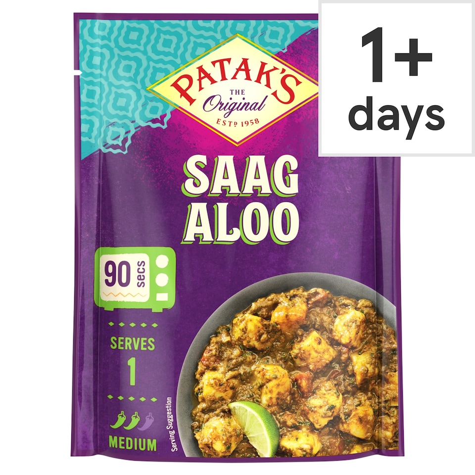 Pataks Saag Aloo 270g
