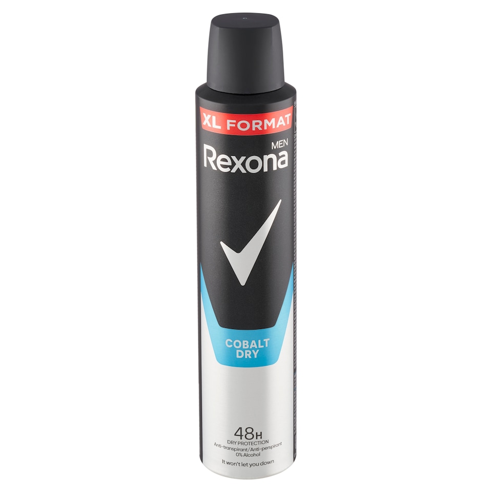 Obrázek 1 pro produkt Rexona Men Cobalt compressed antiperspirant sprej 200ml