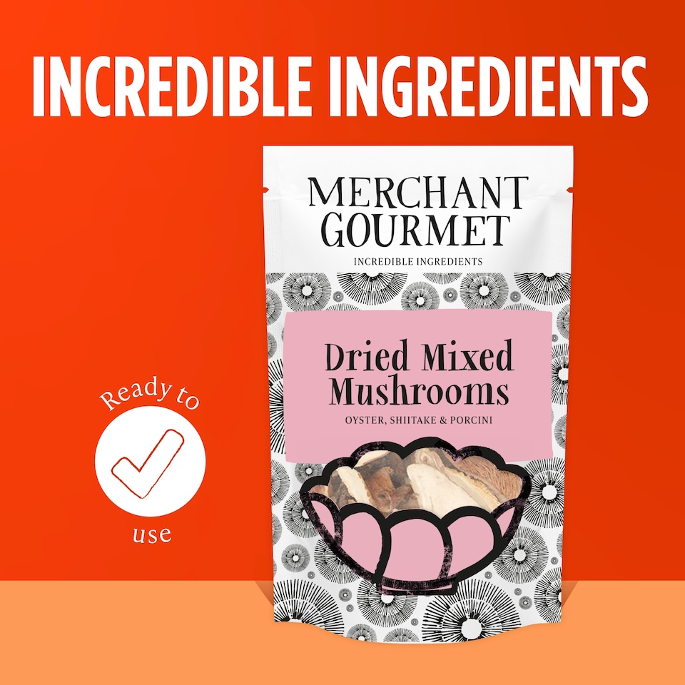 image 1 of Merchant Gourmet Dried Mixed Mushrooms 30g