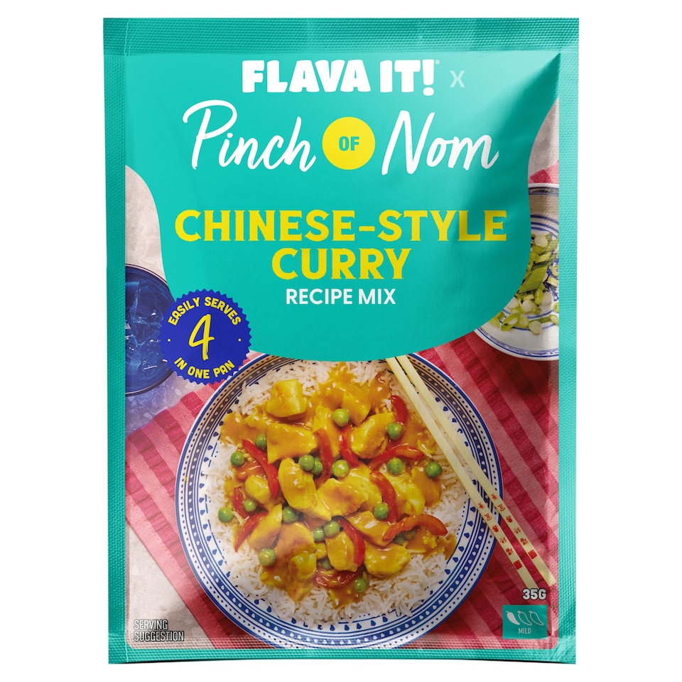 Pinch of Nom Chinese Style Curry Recipe Mix 35g