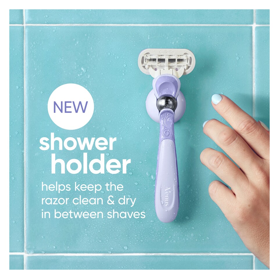 image 1 of Gillette Venus Swirl Handle Plus 3 Blades