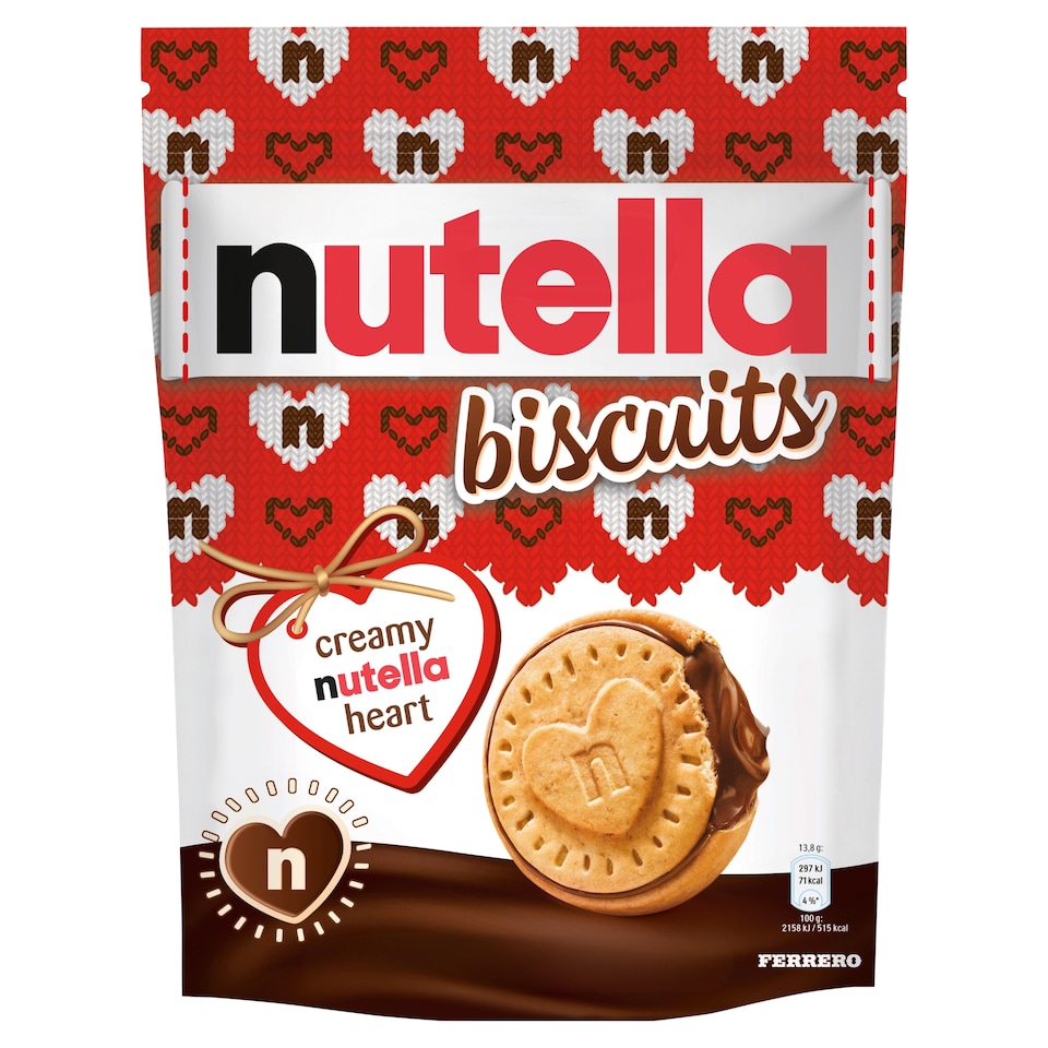 image 1 of Nutella Biscuits 20 Pieces 276G