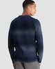 image 3 of F&F Knitted Ombre Pattern Jumper with Wool in Navy