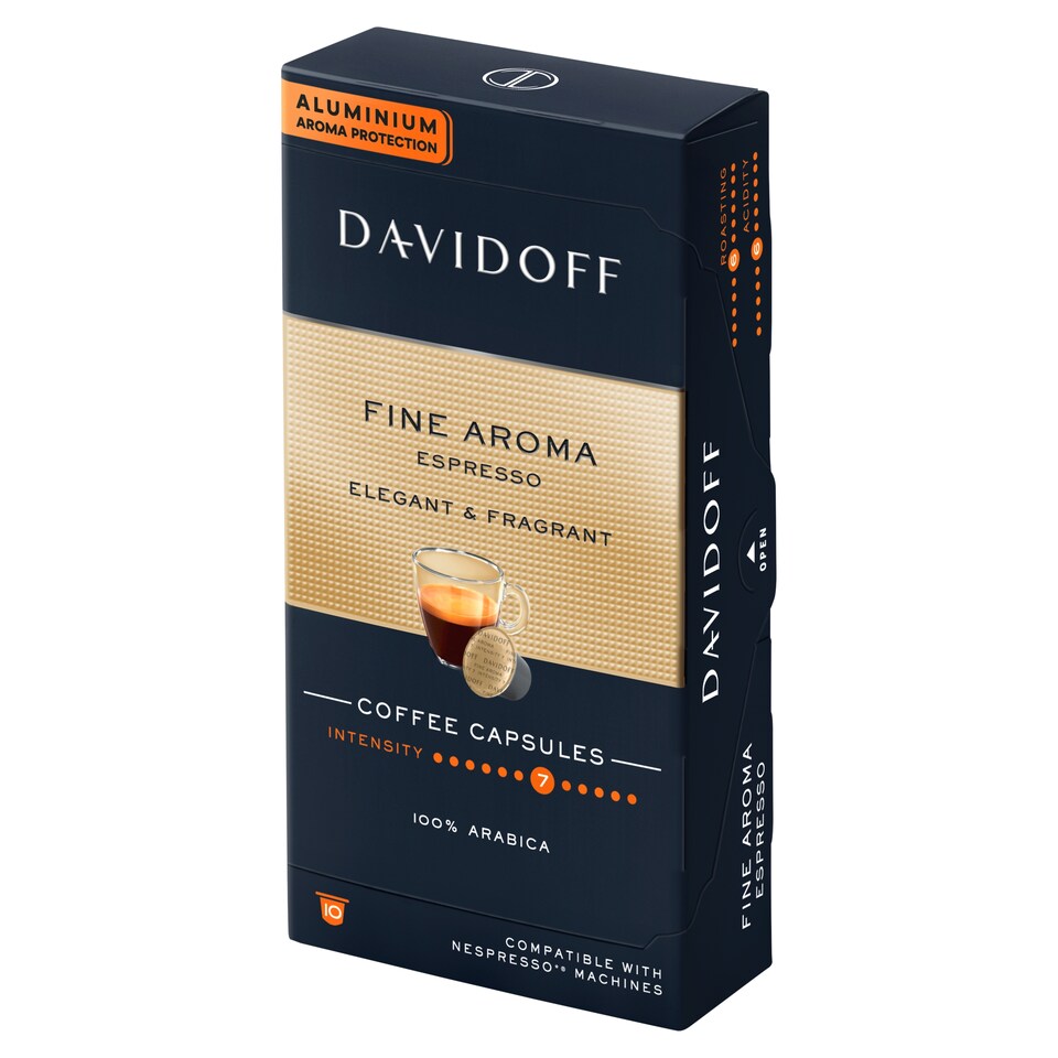 image 1 of Davidoff Fine Aroma Espresso Coffee Capsule 10 x 5,5 g (55 g)