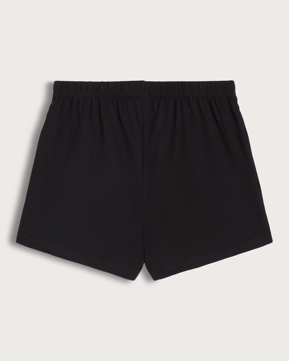 image 1 of F&F 2-Pack Pure Cotton Jersey Boxers in Black