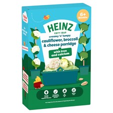 Heinz Cauliflower Broccoli & Cheese Porridge 125g