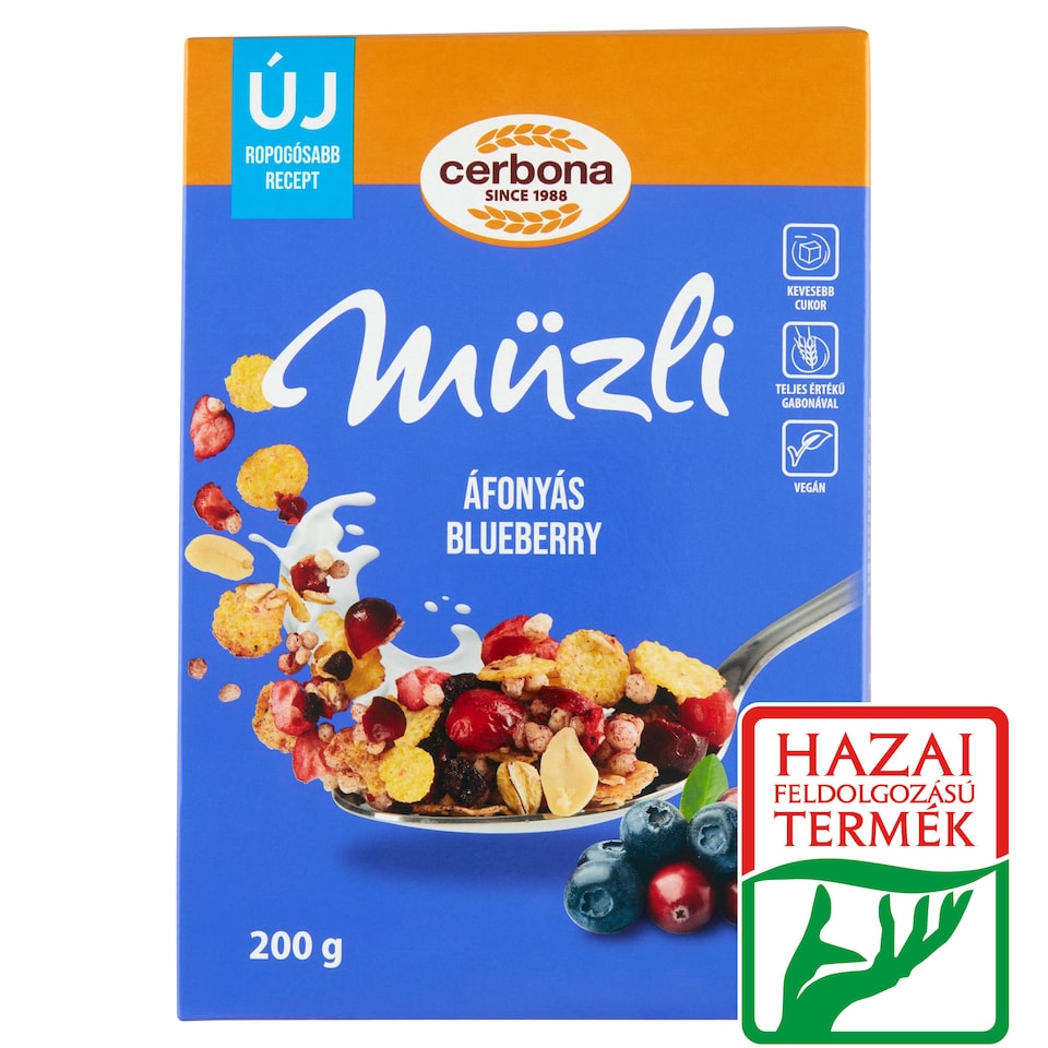 Cerbona BlueBerry Muesli 200 g