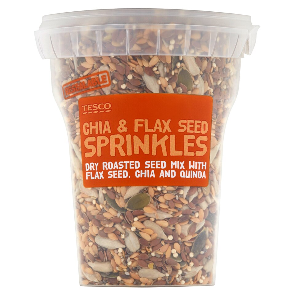 Tesco Chia And Flax Seed Sprinkles 185G