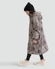 image 3 of F&F Active Girls Leopard Print Hooded Waterproof Coat in Multi Brown