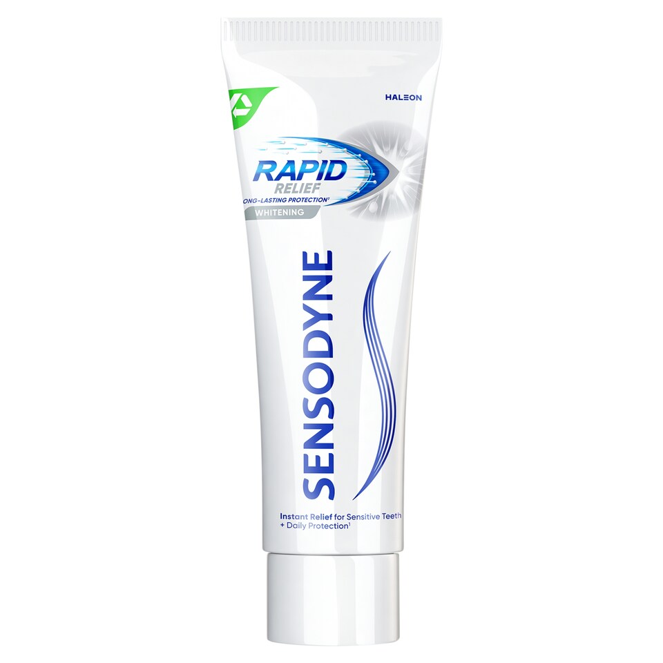 image 1 of Sensodyne Rapid Relief Whitening Toothpaste with Fluoride 75ml