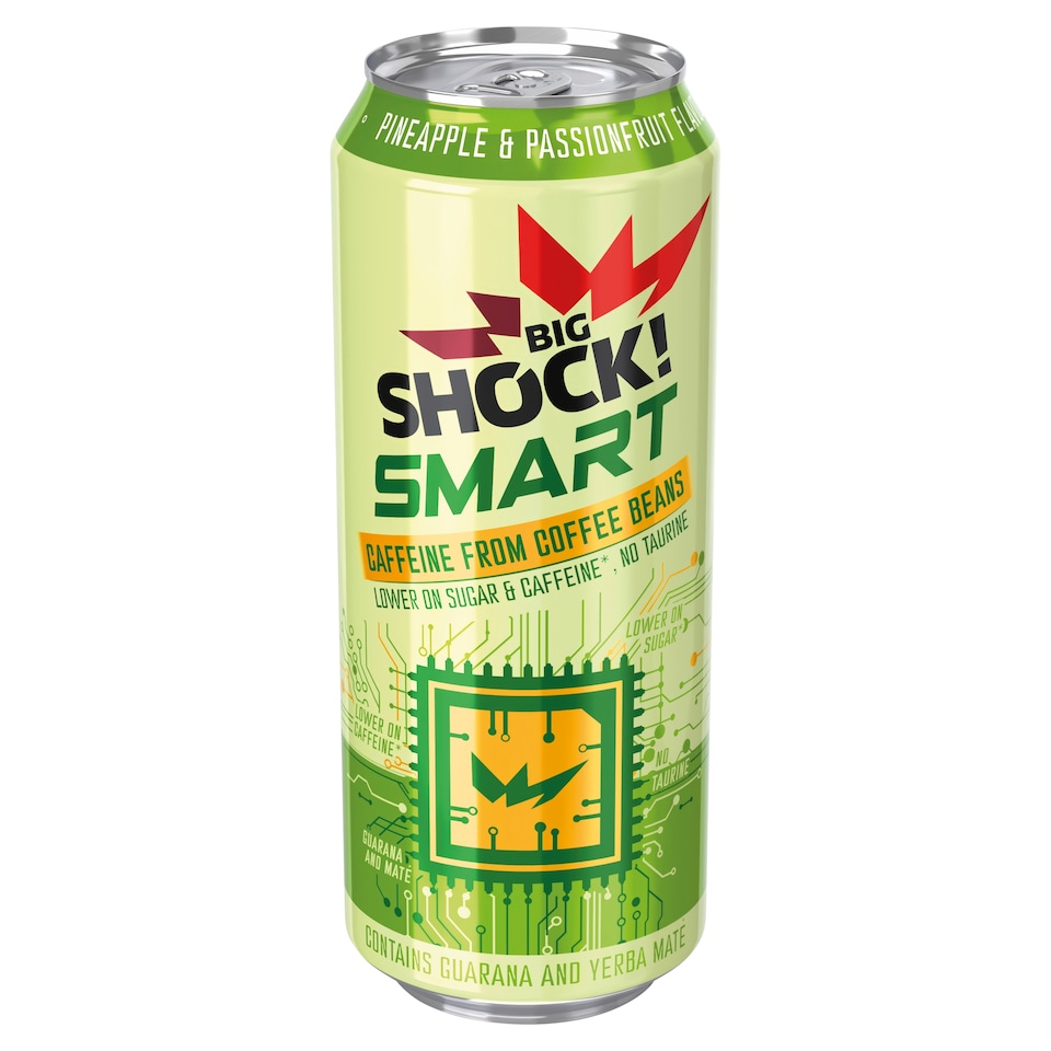 image 1 of Big Shock! Smart Pineapple & Passionfruit Flavour 500ml