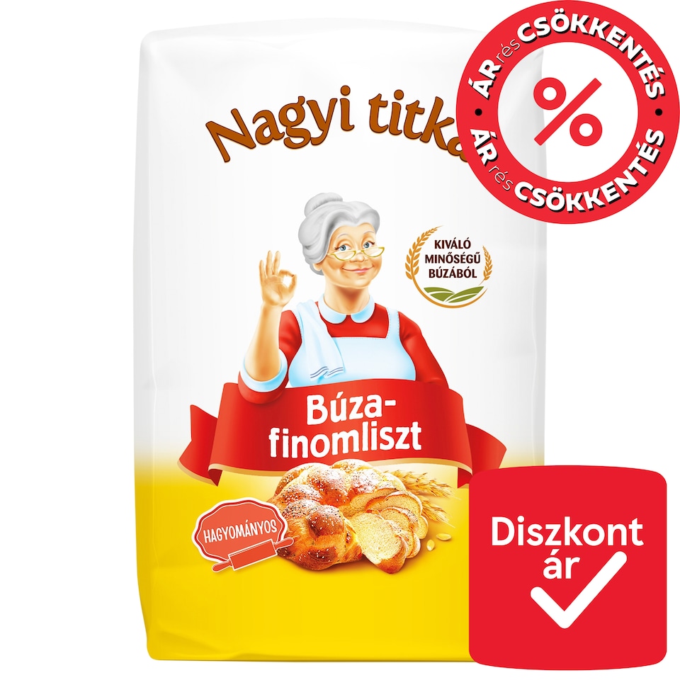 Nagyi titka búzafinomliszt BL55 2 kg
